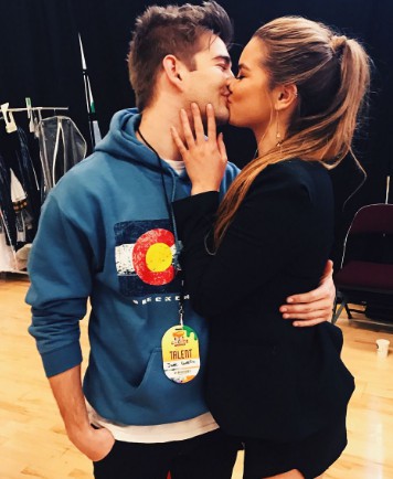 Paris Berelc with her current boyfriend Jack Griffo. boyfriend, relationship, partner